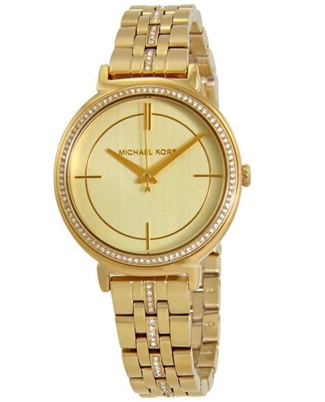 michael kors damenuhr mk3681|Michael Kors Women's MK3681 Gold Steel Watch .